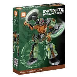 FORANGE FC1539 1539 MÁY THỦY HỬ MECHA FC1539 bộ đồ chơi xếp lắp ráp ghép mô hình 292 khối