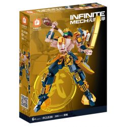 FORANGE FC1538 1538 MÁY THỦY HỬ MECHA FC1538 bộ đồ chơi xếp lắp ráp ghép mô hình 305 khối