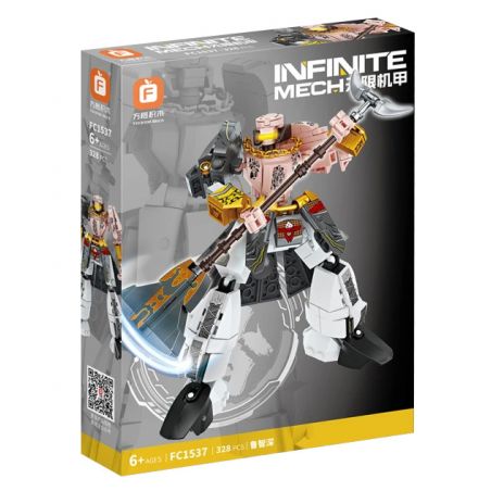 FORANGE FC1537 1537 MÁY THỦY HỬ MECHA FC1537 bộ đồ chơi xếp lắp ráp ghép mô hình 328 khối