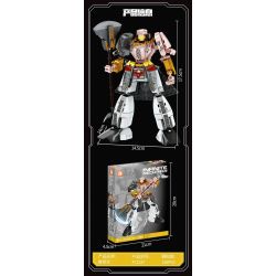 FORANGE FC1537 1537 MÁY THỦY HỬ MECHA FC1537 bộ đồ chơi xếp lắp ráp ghép mô hình 328 khối