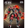 FORANGE FC1532 1532 MECHA TAM QUỐC FC1532 bộ đồ chơi xếp lắp ráp ghép mô hình 370 khối