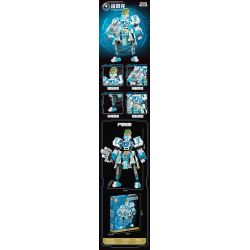 FORANGE FC1530 1530 MECHA TAM QUỐC FC1530 bộ đồ chơi xếp lắp ráp ghép mô hình 337 khối