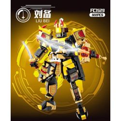 FORANGE FC1529 1529 MECHA TAM QUỐC FC1529 bộ đồ chơi xếp lắp ráp ghép mô hình 322 khối