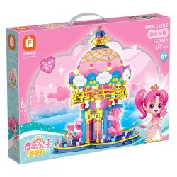 FORANGE FC2011 2011 LÂU ĐÀI ÂM NHẠC bộ đồ chơi xếp lắp ráp ghép mô hình Girl Con Gái 870 khối