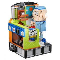 JIALE SPECIAL 56010 ĐỘNG VẬT XÃ HỘI THÔNG THƯỜNG NHỮNG CON CHÓ LÀM VIỆC THÊM GIỜ CẢ NGÀY LẪN ĐÊM bộ đồ chơi xếp lắp ráp ghép mô hình 712 khối