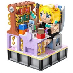 JIALE SPECIAL 56009 ĐỘNG VẬT XÃ HỘI THÔNG THƯỜNG NGƯỜI DẪN CHƯƠNG TRÌNH LỢN NỔI TIẾNG TRÊN INTERNET bộ đồ chơi xếp lắp ráp ghép mô hình 666 khối