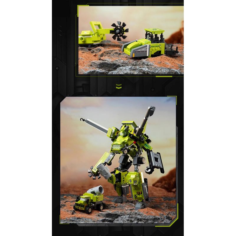 QMAN ENLIGHTEN KEEPPLEY 41110 THIẾT GIÁP KỸ THUẬT 6 TỔ HỢP XE TẢI CẨU RẢI ĐÁ MÁY XÚC KHAI THÁC MỎ BEN bộ đồ chơi xếp lắp ráp ghép mô hình 737 khối QMAN ENLIGHTEN KEEPPLEY 41110 THIẾT GIÁP KỸ THUẬT 6 TỔ HỢP XE TẢI CẨU RẢI ĐÁ MÁY XÚC KHAI THÁC MỎ BEN bộ đồ chơi xếp lắp ráp ghép mô hình 737 khối