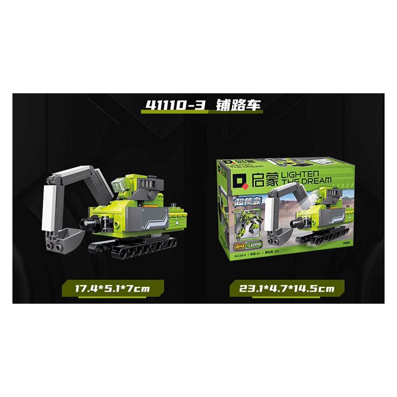 QMAN ENLIGHTEN KEEPPLEY 41110 THIẾT GIÁP KỸ THUẬT 6 TỔ HỢP XE TẢI CẨU RẢI ĐÁ MÁY XÚC KHAI THÁC MỎ BEN bộ đồ chơi xếp lắp ráp ghép mô hình 737 khối QMAN ENLIGHTEN KEEPPLEY 41110 THIẾT GIÁP KỸ THUẬT 6 TỔ HỢP XE TẢI CẨU RẢI ĐÁ MÁY XÚC KHAI THÁC MỎ BEN bộ đồ chơi xếp lắp ráp ghép mô hình 737 khối