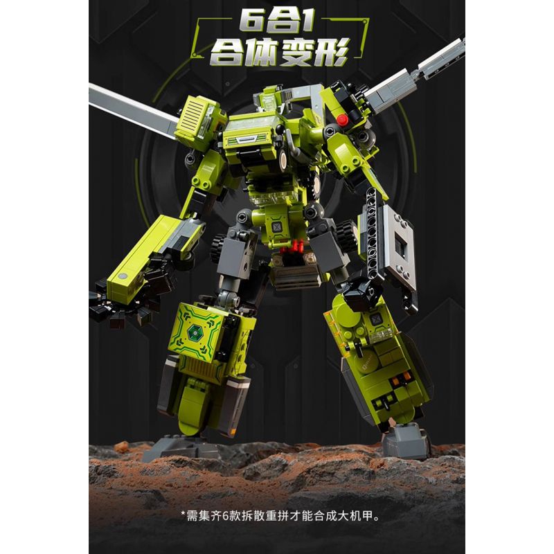 QMAN ENLIGHTEN KEEPPLEY 41110 THIẾT GIÁP KỸ THUẬT 6 TỔ HỢP XE TẢI CẨU RẢI ĐÁ MÁY XÚC KHAI THÁC MỎ BEN bộ đồ chơi xếp lắp ráp ghép mô hình 737 khối QMAN ENLIGHTEN KEEPPLEY 41110 THIẾT GIÁP KỸ THUẬT 6 TỔ HỢP XE TẢI CẨU RẢI ĐÁ MÁY XÚC KHAI THÁC MỎ BEN bộ đồ chơi xếp lắp ráp ghép mô hình 737 khối