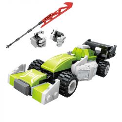 QMAN ENLIGHTEN KEEPPLEY 41109 PHANTOM 6 SIÊU TỐC KẾT HỢP CÔNG THỨC XUẤT SẮC BÁN TẢI RỰC LỬA ĐỊA HÌNH POFENG XE VÔ SONG THỂ THAO YUFENG SỬA ĐỔI NỔ YANFENG bộ đồ chơi xếp lắp ráp ghép mô hình