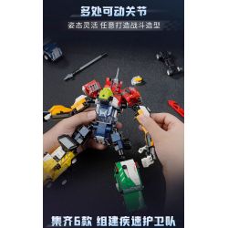 QMAN ENLIGHTEN KEEPPLEY 41109 PHANTOM 6 SIÊU TỐC KẾT HỢP CÔNG THỨC XUẤT SẮC BÁN TẢI RỰC LỬA ĐỊA HÌNH POFENG XE VÔ SONG THỂ THAO YUFENG SỬA ĐỔI NỔ YANFENG bộ đồ chơi xếp lắp ráp ghép mô hình