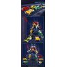 QMAN ENLIGHTEN KEEPPLEY 41109 PHANTOM 6 SIÊU TỐC KẾT HỢP CÔNG THỨC XUẤT SẮC BÁN TẢI RỰC LỬA ĐỊA HÌNH POFENG XE VÔ SONG THỂ THAO YUFENG SỬA ĐỔI NỔ YANFENG bộ đồ chơi xếp lắp ráp ghép mô hình