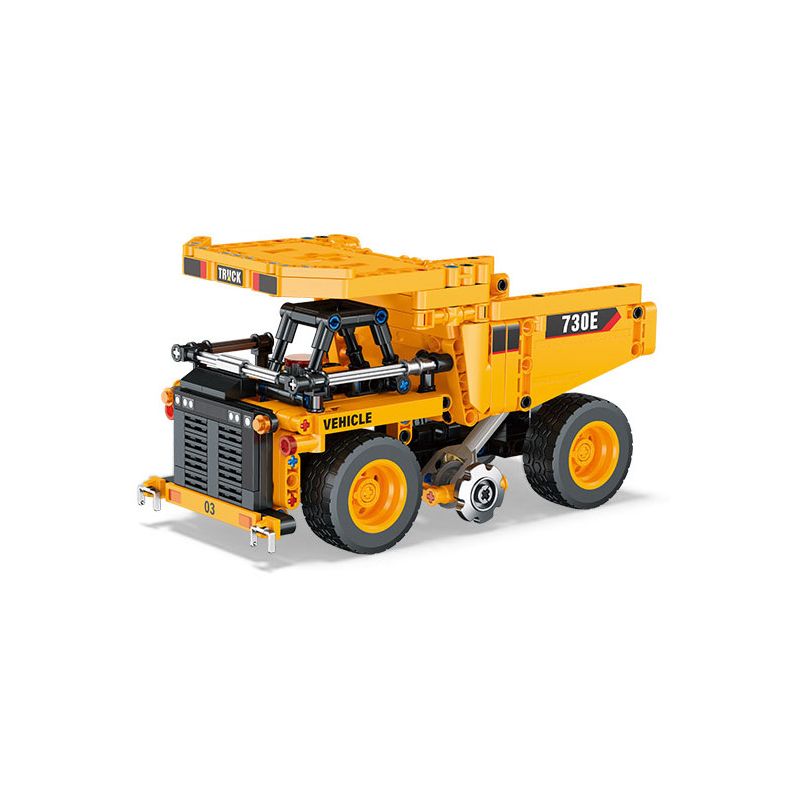  JIESTAR 57018 Xếp hình lắp ráp ghép mô hình Hai lần thay đổi xe của tôi