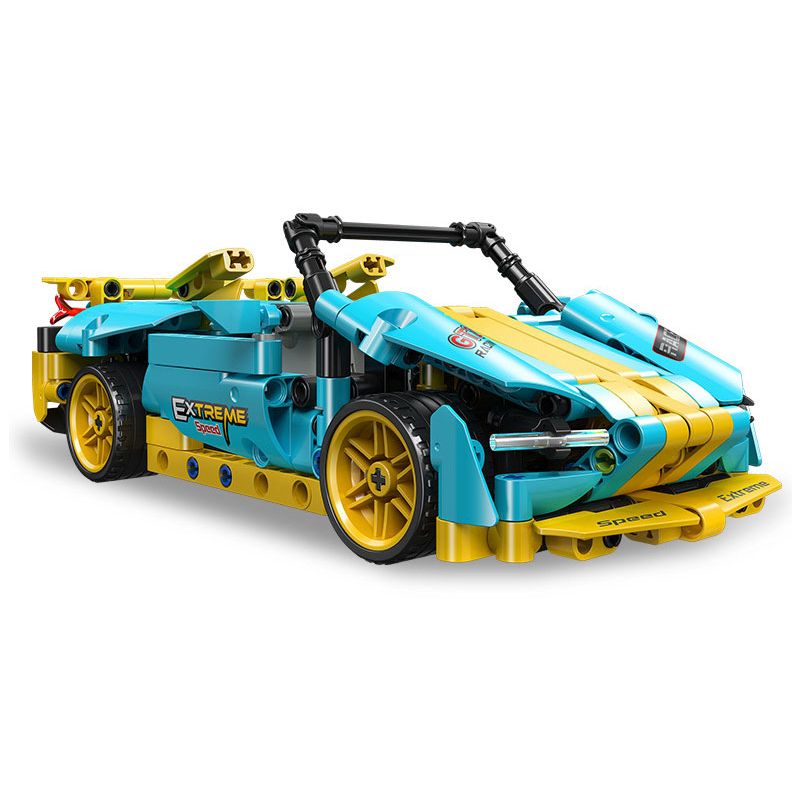  JIESTAR 58135 Xếp hình lắp ráp ghép mô hình Xe kéo McLaren 750S