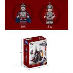 DECOOL BRICKCOOL 20612 TAM QUỐC CHÍ WU SIEGE ENGINE bộ đồ chơi xếp lắp ráp ghép mô hình Three Kingdoms Tam Quốc Diễn Nghĩa 205 khối