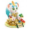 TOP TOY TC1827 1827 CÓ MỘT CON THÚ PIPI ĐỂ THU HÚT SỰ GIÀU bộ đồ chơi xếp lắp ráp ghép mô hình 827 khối