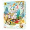 TOP TOY TC1827 1827 CÓ MỘT CON THÚ PIPI ĐỂ THU HÚT SỰ GIÀU bộ đồ chơi xếp lắp ráp ghép mô hình 827 khối