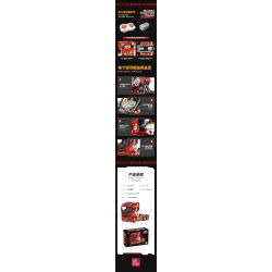 JIESTAR JJ9070 9070 XE TẢI HẠNG NẶNG STANIA bộ đồ chơi xếp lắp ráp ghép mô hình Technic SCANIA TRACTOR TRUCK Kỹ Thuật Công Nghệ Cao Mô Hình Phương Tiện 1708 khối