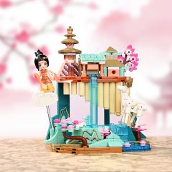 KEEPPLEY K21404 21404 BẢO TÀNG ÂM NHẠC CỔ ĐÔN HOÀNG PANPIPES ROAM THE SKY bộ đồ chơi xếp lắp ráp ghép mô hình 278 khối