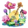 KEEPPLEY K21403 21403 NHẠC CỔ BẢO TÀNG ĐÔN HOÀNG NGUYỄN HIỂN SAY TRONG AO SEN bộ đồ chơi xếp lắp ráp ghép mô hình 310 khối
