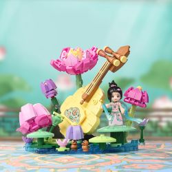 KEEPPLEY K21403 21403 NHẠC CỔ BẢO TÀNG ĐÔN HOÀNG NGUYỄN HIỂN SAY TRONG AO SEN bộ đồ chơi xếp lắp ráp ghép mô hình 310 khối