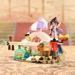 KEEPPLEY K21401 21401 BẢO TÀNG ÂM NHẠC CỔ ĐÔN HOÀNG PIPA BÊN NGOÀI CHEN SAIWAI bộ đồ chơi xếp lắp ráp ghép mô hình 293 khối