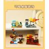 QMAN ENLIGHTEN KEEPPLEY 72049 MINI WORLD BRAVELY ENTER THE MYRA PLANET 4 MÔ HÌNH THOÁT KHỎI NÚI LỬA PHIÊU LƯU TRONG RỪNG NHIỆT ĐỚI KHÁM PHÁ ĐẠI DƯƠNG VÀ DU LỊCH TRẠM SAO bộ đồ chơi xếp lắp ráp ghép mô hình Movie & Game Phim Và Trò Chơi