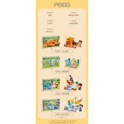 QMAN ENLIGHTEN KEEPPLEY 72049 MINI WORLD BRAVELY ENTER THE MYRA PLANET 4 MÔ HÌNH THOÁT KHỎI NÚI LỬA PHIÊU LƯU TRONG RỪNG NHIỆT ĐỚI KHÁM PHÁ ĐẠI DƯƠNG VÀ DU LỊCH TRẠM SAO bộ đồ chơi xếp lắp ráp ghép mô hình Movie & Game Phim Và Trò Chơi