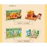 QMAN ENLIGHTEN KEEPPLEY 72049 MINI WORLD BRAVELY ENTER THE MYRA PLANET 4 MÔ HÌNH THOÁT KHỎI NÚI LỬA PHIÊU LƯU TRONG RỪNG NHIỆT ĐỚI KHÁM PHÁ ĐẠI DƯƠNG VÀ DU LỊCH TRẠM SAO bộ đồ chơi xếp lắp ráp ghép mô hình Movie & Game Phim Và Trò Chơi