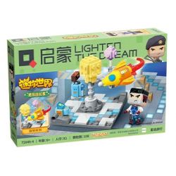 QMAN ENLIGHTEN KEEPPLEY 72049 MINI WORLD BRAVELY ENTER THE MYRA PLANET 4 MÔ HÌNH THOÁT KHỎI NÚI LỬA PHIÊU LƯU TRONG RỪNG NHIỆT ĐỚI KHÁM PHÁ ĐẠI DƯƠNG VÀ DU LỊCH TRẠM SAO bộ đồ chơi xếp lắp ráp ghép mô hình Movie & Game Phim Và Trò Chơi