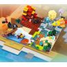 QMAN ENLIGHTEN KEEPPLEY 72049 MINI WORLD BRAVELY ENTER THE MYRA PLANET 4 MÔ HÌNH THOÁT KHỎI NÚI LỬA PHIÊU LƯU TRONG RỪNG NHIỆT ĐỚI KHÁM PHÁ ĐẠI DƯƠNG VÀ DU LỊCH TRẠM SAO bộ đồ chơi xếp lắp ráp ghép mô hình Movie & Game Phim Và Trò Chơi