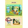 QMAN ENLIGHTEN KEEPPLEY 72049 MINI WORLD BRAVELY ENTER THE MYRA PLANET 4 MÔ HÌNH THOÁT KHỎI NÚI LỬA PHIÊU LƯU TRONG RỪNG NHIỆT ĐỚI KHÁM PHÁ ĐẠI DƯƠNG VÀ DU LỊCH TRẠM SAO bộ đồ chơi xếp lắp ráp ghép mô hình Movie & Game Phim Và Trò Chơi