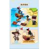 QMAN ENLIGHTEN KEEPPLEY 72049 MINI WORLD BRAVELY ENTER THE MYRA PLANET 4 MÔ HÌNH THOÁT KHỎI NÚI LỬA PHIÊU LƯU TRONG RỪNG NHIỆT ĐỚI KHÁM PHÁ ĐẠI DƯƠNG VÀ DU LỊCH TRẠM SAO bộ đồ chơi xếp lắp ráp ghép mô hình Movie & Game Phim Và Trò Chơi