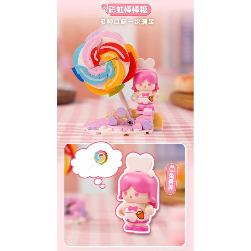 QMAN ENLIGHTEN KEEPPLEY 72050 MINI WORLD GIỜ ĂN 6 MẪU bộ đồ chơi xếp lắp ráp ghép mô hình Movie & Game Phim Và Trò Chơi