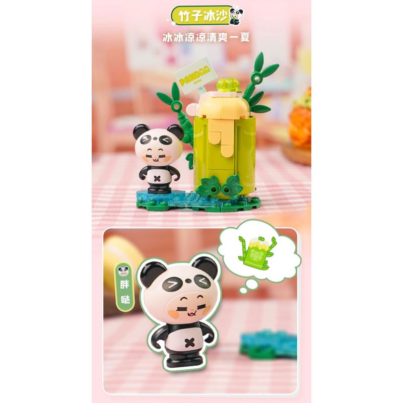 QMAN ENLIGHTEN KEEPPLEY 72050 MINI WORLD GIỜ ĂN 6 MẪU bộ đồ chơi xếp lắp ráp ghép mô hình Movie & Game Phim Và Trò Chơi