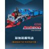 QMAN ENLIGHTEN KEEPPLEY 42206 PHẢN ỨNG KẾT HỢP TÀU HƠI NƯỚC RETRO 8 TỔ bộ đồ chơi xếp lắp ráp ghép mô hình City Thành Phố 517 khối