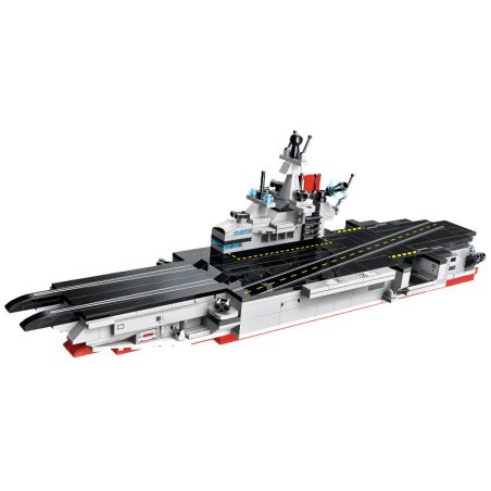 QMAN ENLIGHTEN KEEPPLEY 42205 PHẢN ỨNG KẾT HỢP TỔ 8 TÀU SÂN BAY CHẠY BẰNG NĂNG LƯỢNG HẠT NHÂN bộ đồ chơi xếp lắp ráp ghép mô hình Military Army Quân Sự Bộ Đội 572 khối
