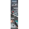 QMAN ENLIGHTEN KEEPPLEY 42205 PHẢN ỨNG KẾT HỢP TỔ 8 TÀU SÂN BAY CHẠY BẰNG NĂNG LƯỢNG HẠT NHÂN bộ đồ chơi xếp lắp ráp ghép mô hình Military Army Quân Sự Bộ Đội 572 khối