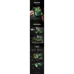 KEEPPLEY 22021 XE TĂNG CHIẾN ĐẤU CHỦ LỰC 96B tỷ lệ 1:26 bộ đồ chơi xếp lắp ráp ghép mô hình Military Army Quân Sự Bộ Đội 1177 khối