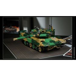 KEEPPLEY 22021 XE TĂNG CHIẾN ĐẤU CHỦ LỰC 96B tỷ lệ 1:26 bộ đồ chơi xếp lắp ráp ghép mô hình Military Army Quân Sự Bộ Đội 1177 khối