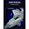 KEEPPLEY 22020 MÁY BAY CHIẾN ĐẤU PHIÊN BẢN NGỤY TRANG J-20 tỷ lệ 1:42 bộ đồ chơi xếp lắp ráp ghép mô hình Military Army Quân Sự Bộ Đội 1096 khối