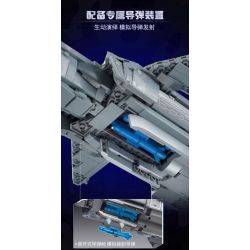 KEEPPLEY 22020 MÁY BAY CHIẾN ĐẤU PHIÊN BẢN NGỤY TRANG J-20 tỷ lệ 1:42 bộ đồ chơi xếp lắp ráp ghép mô hình Military Army Quân Sự Bộ Đội 1096 khối