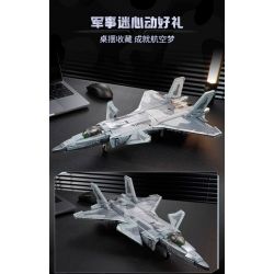 KEEPPLEY 22020 MÁY BAY CHIẾN ĐẤU PHIÊN BẢN NGỤY TRANG J-20 tỷ lệ 1:42 bộ đồ chơi xếp lắp ráp ghép mô hình Military Army Quân Sự Bộ Đội 1096 khối