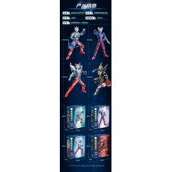 KEEPPLEY 75219 ULTRA SUPER ARMOR HERO GLARE MODEL ULTIMATE ZERO bộ đồ chơi xếp lắp ráp ghép mô hình Movie & Game Phim Và Trò Chơi