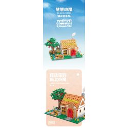 SMALL ANGLE JD035 HIỆP HỘI ĐỘNG VẬT bộ đồ chơi xếp lắp ráp ghép mô hình Movie & Game ANIMAL SOCIETY HUI HUT Phim Và Trò Chơi 879 khối