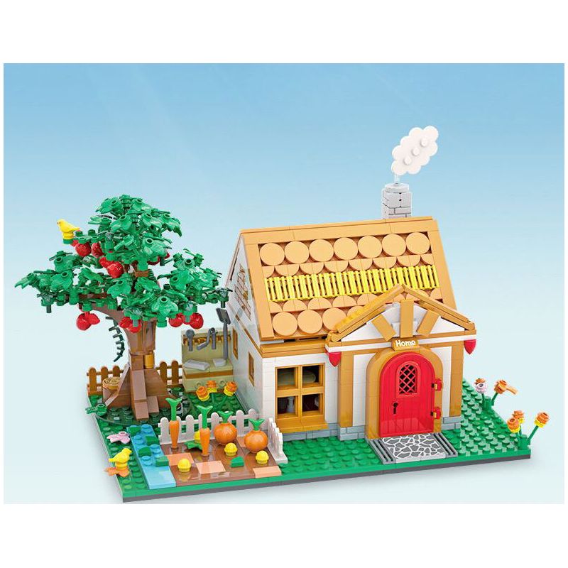 SMALL ANGLE JD035 HIỆP HỘI ĐỘNG VẬT bộ đồ chơi xếp lắp ráp ghép mô hình Movie & Game ANIMAL SOCIETY HUI HUT Phim Và Trò Chơi 879 khối