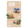 SMALL ANGLE JD034 HIỆP HỘI ĐỘNG VẬT bộ đồ chơi xếp lắp ráp ghép mô hình Movie & Game ANIMAL SOCIETY NOOK'S SHOP Phim Và Trò Chơi 840 khối