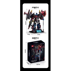GULY 80503 SKYFIRE QINGTIAN MECHA bộ đồ chơi xếp lắp ráp ghép mô hình Technic TRANSFORMROBOT Kỹ Thuật Công Nghệ Cao Mô Hình Phương Tiện 4366 khối