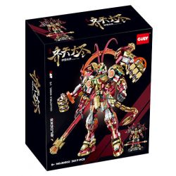 GULY 80502 MONKEY KING MECHA PHIÊN BẢN GIỚI HẠN bộ đồ chơi xếp lắp ráp ghép mô hình 3617 khối