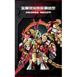 GULY 80502 MONKEY KING MECHA PHIÊN BẢN GIỚI HẠN bộ đồ chơi xếp lắp ráp ghép mô hình 3617 khối